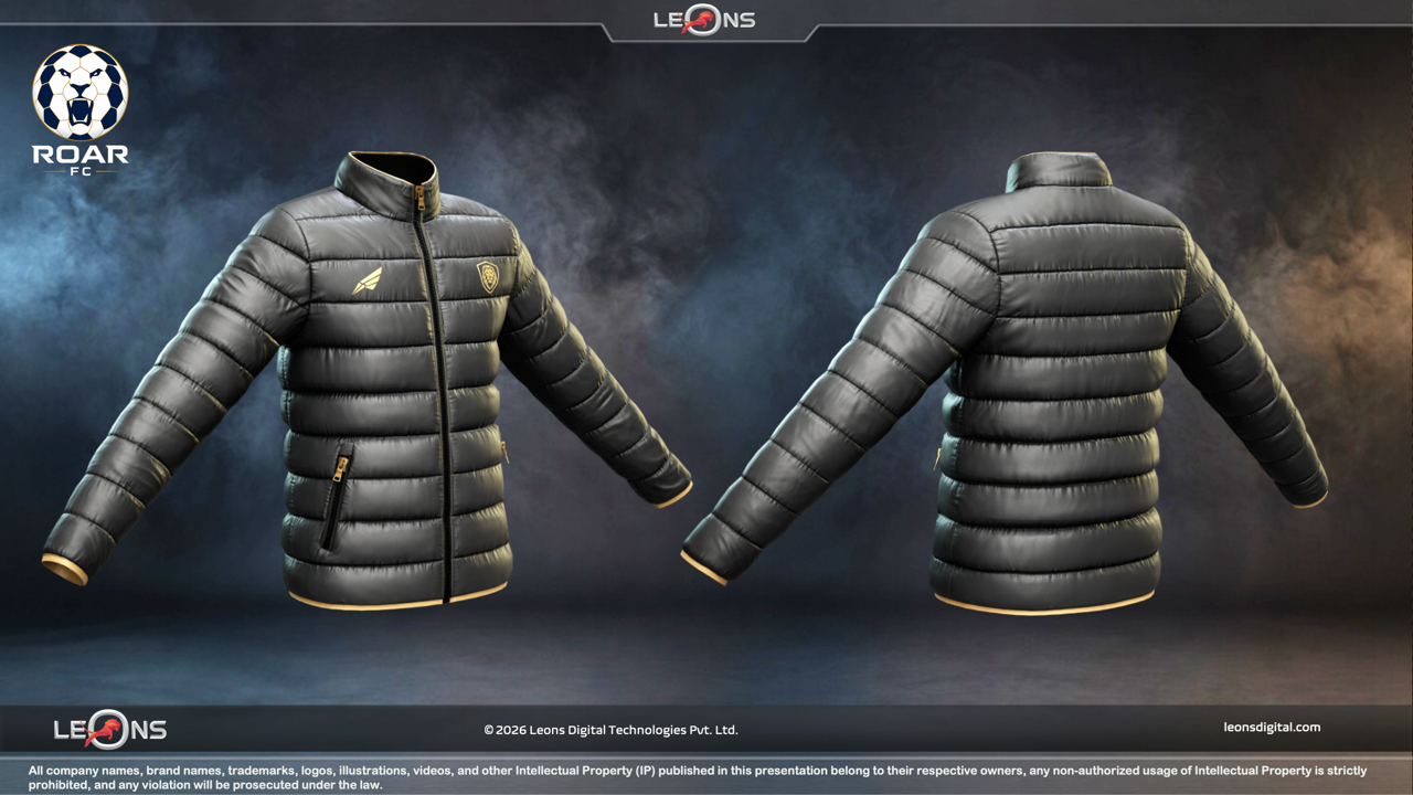 AAA 3D Football Manager Outfit Game Art Asset - Leons Digital
